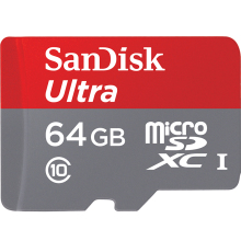 閃迪（SanDisk）至尊高速移動MicroSDXC UHS-I存儲卡 TF卡 64GB Class10 讀速80Mb/s